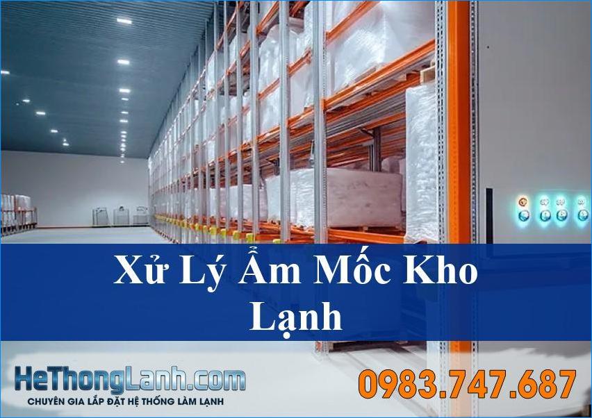 Xử lý ẩm mốc kho lạnh hiệu quả tối ưu bảo vệ thực phẩm lâu dài